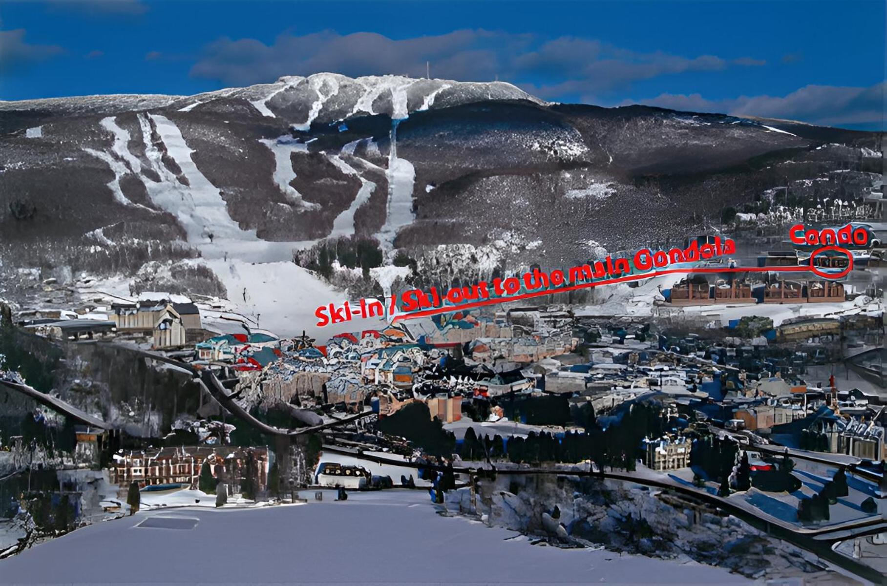Luxurious Equinoxe Ski-In/Ski-Out Mont-Tremblant Exterior foto